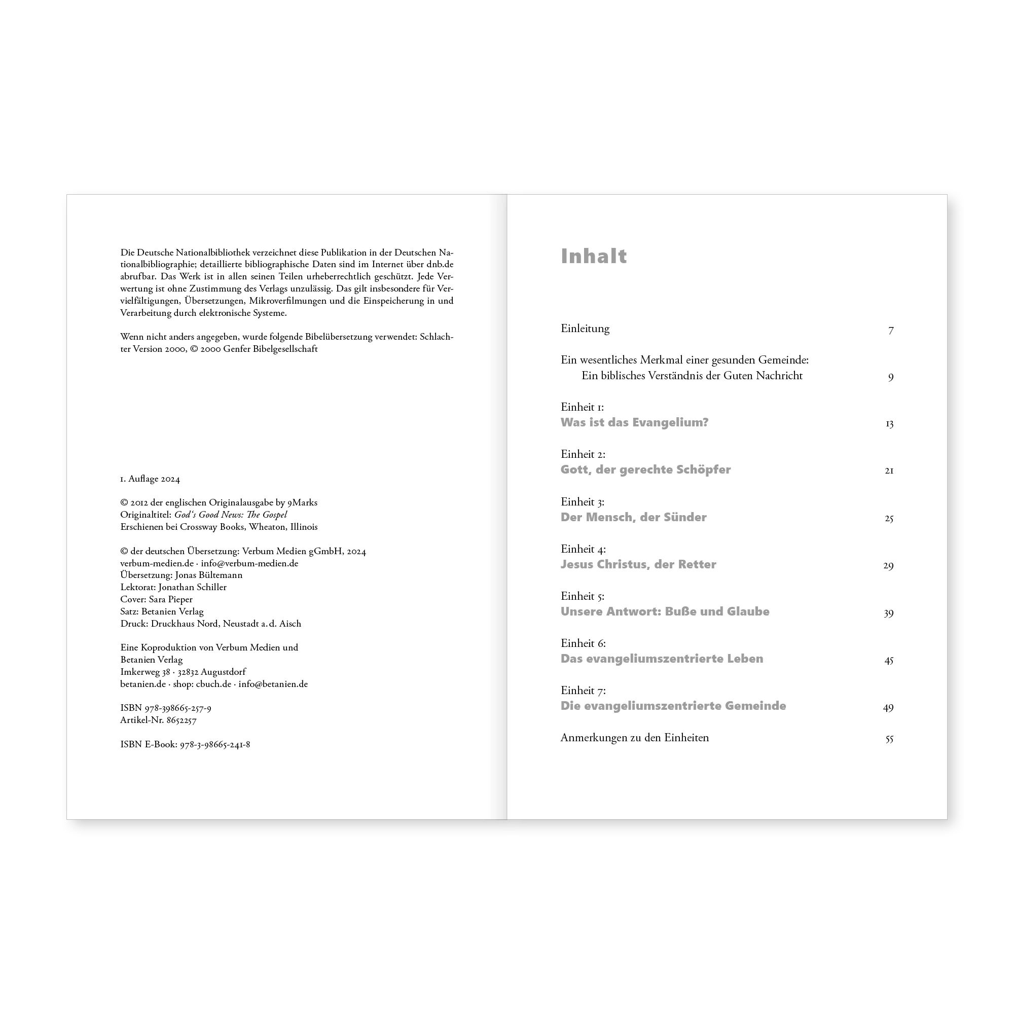 PDF – Gottes gute Nachricht: Das Evangelium - Image 3