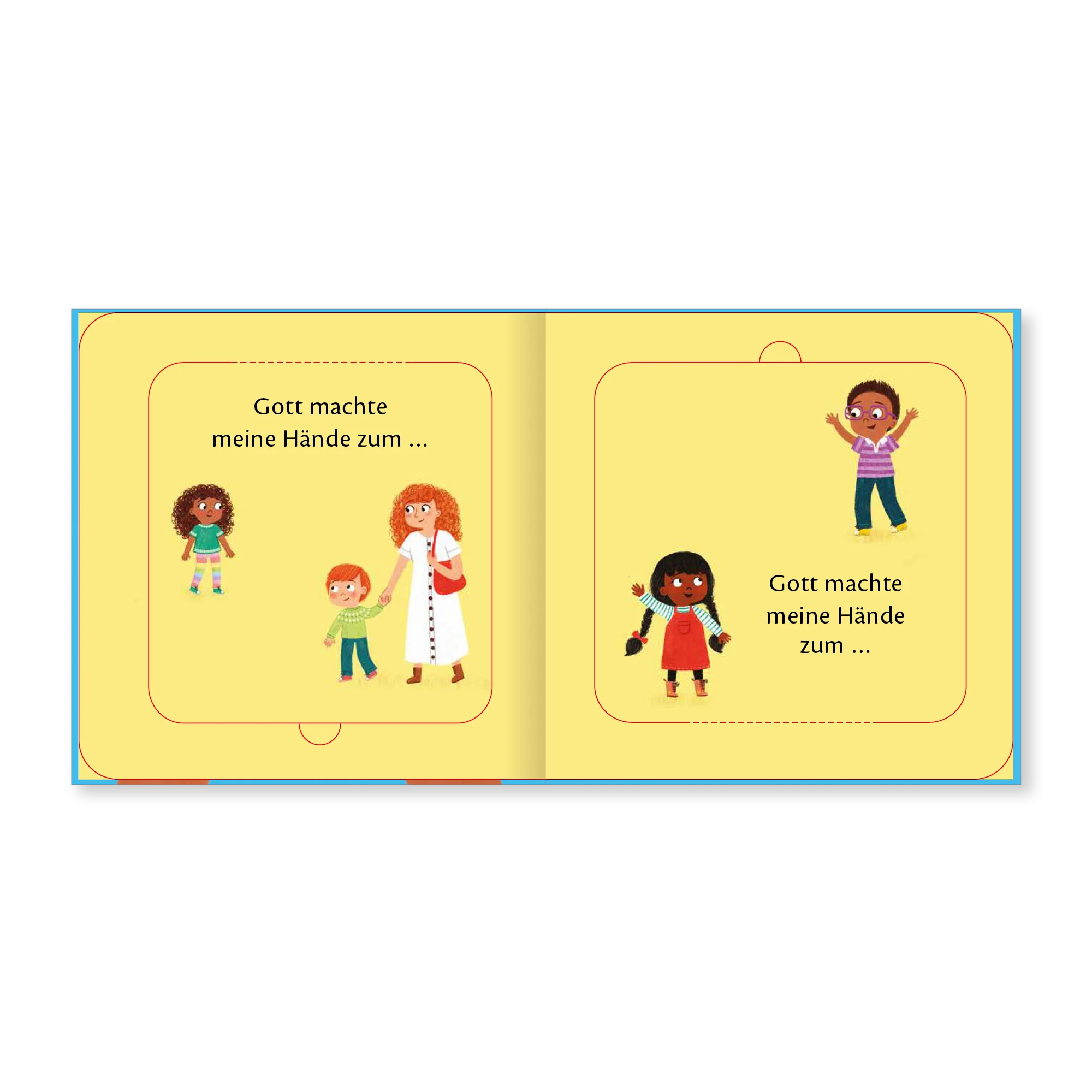 Wozu sind meine Hände da?: Pappbilderbuch mit vielen Klappen für Kinder ab 1 Jahr (Kinderherz geprägt von Gott) - Image 4